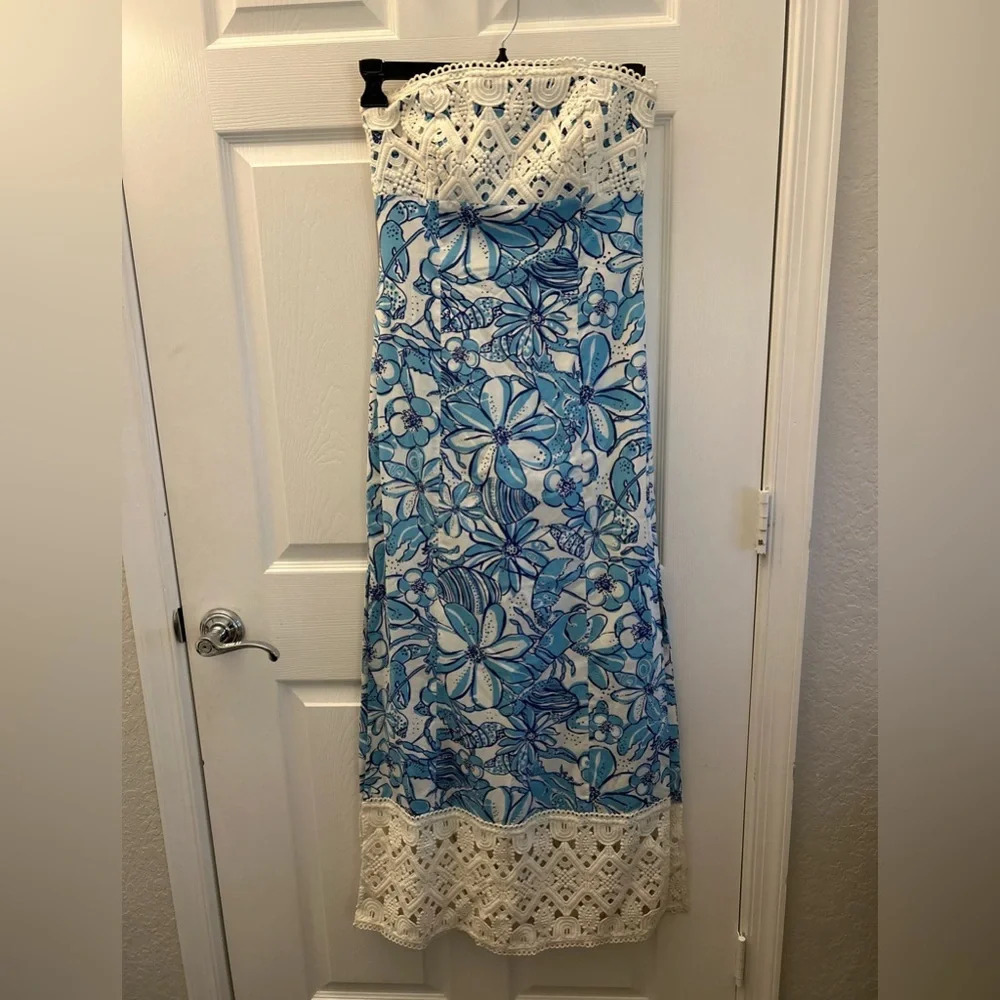 Rare Lilly Pulitzer Jubilee Garcelle Beauvais Nilon Dress Ltd Edition